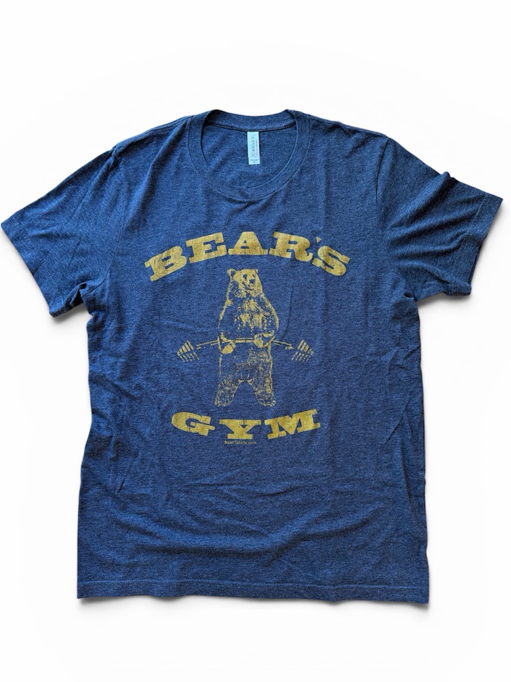 Men’s Bears Gym heather grey tshirt